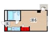 ベルコート 1Rの間取り