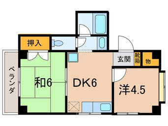 間取図 ハイネスオオネダ