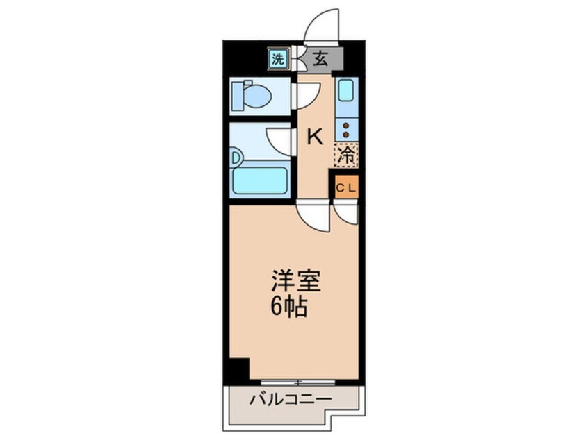 間取図 ルーブル武蔵小杉参番館