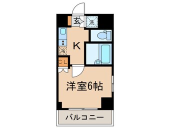 間取図 ルーブル武蔵小杉参番館