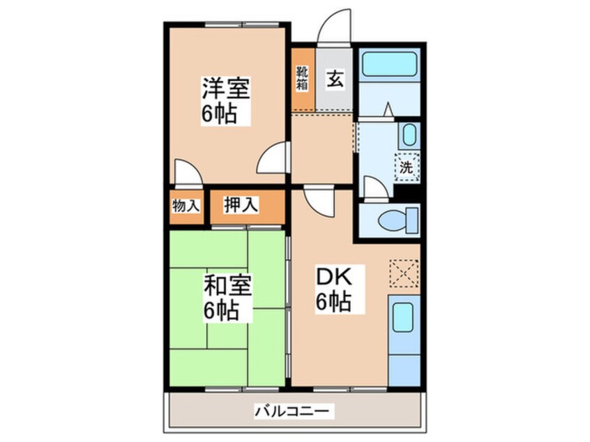 間取図 ハイムグリーングラス