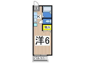 間取図 プレジュールメゾン 1 八景