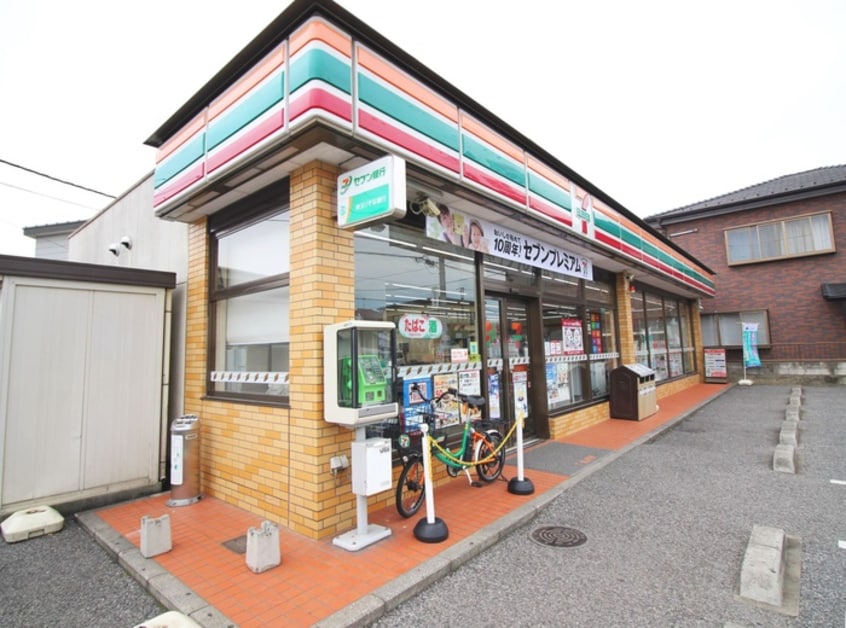 セブンイレブン西川越小室店(コンビニ)まで550m ポエムⅡ