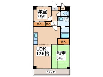 間取図 アメニティ－ヴィラ横浜
