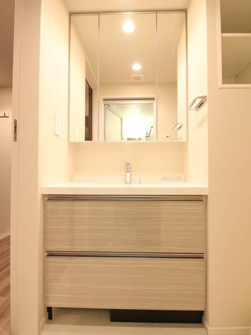 洗面 パークアクシス虎ノ門