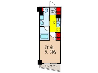 間取図 レジディア中落合A棟