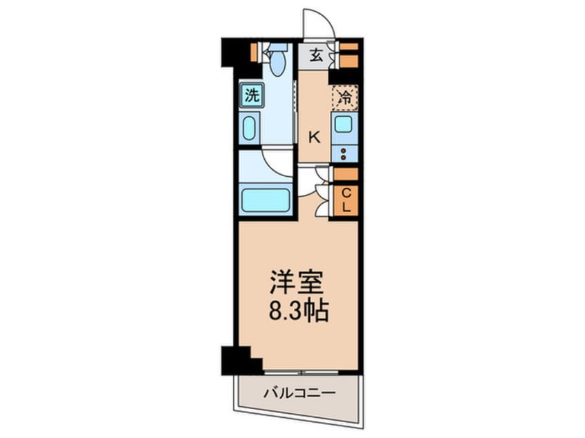 間取図 レジディア中落合A棟