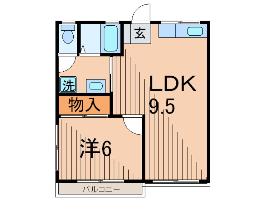 間取図 メゾン鈴木