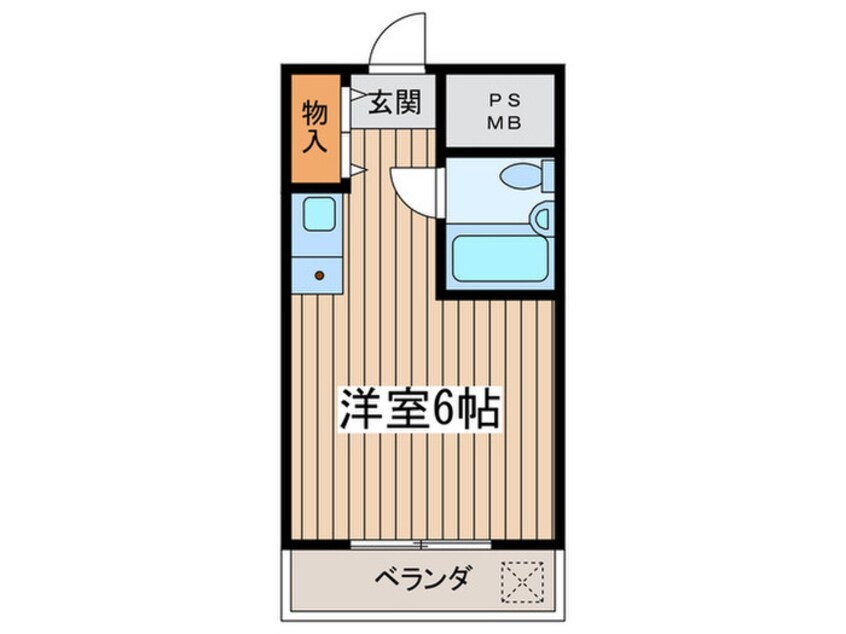 間取図 セントヒルズ橋本第２（１０２）
