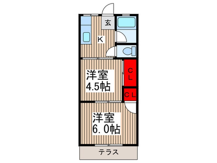 間取り図 ハイツ斎藤