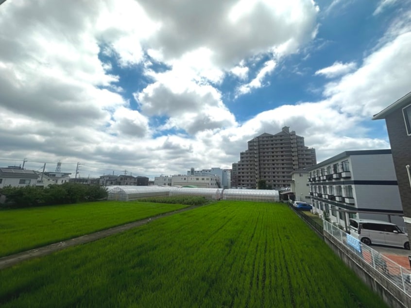 室内からの展望 ハイツ斎藤