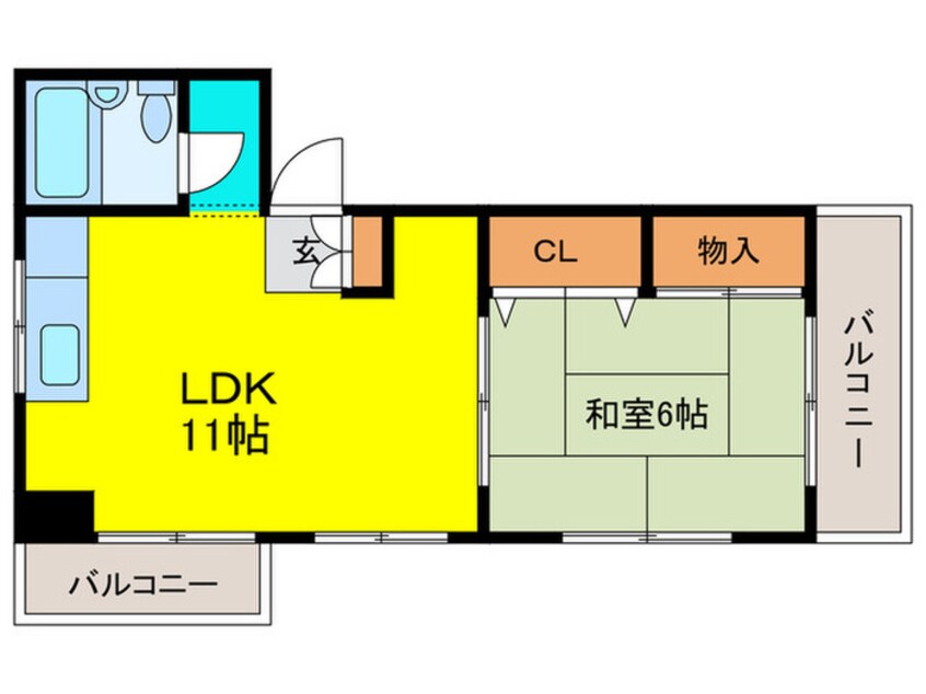 間取図 ネオポリス小泉