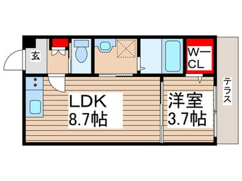 間取図 ルレーブ南流山