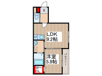 間取図 ルレーブ南流山