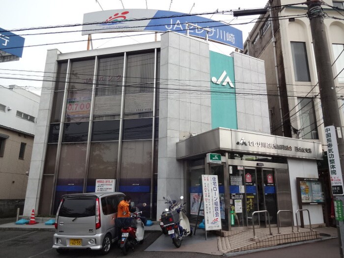 ＪＡセレサ川崎(銀行)まで800m トリアス新百合ヶ丘Ｂ