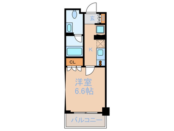 間取り図 レジディア中落合C棟