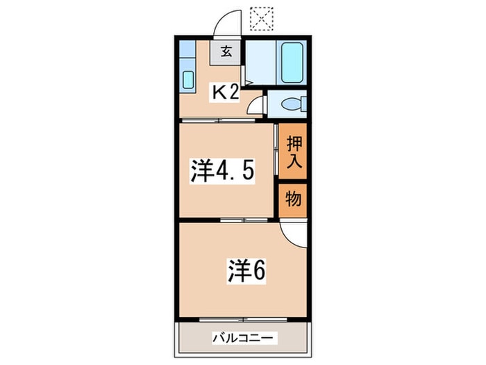 間取り図 ジョリーコーポ