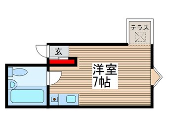 間取図 レガーロ行徳