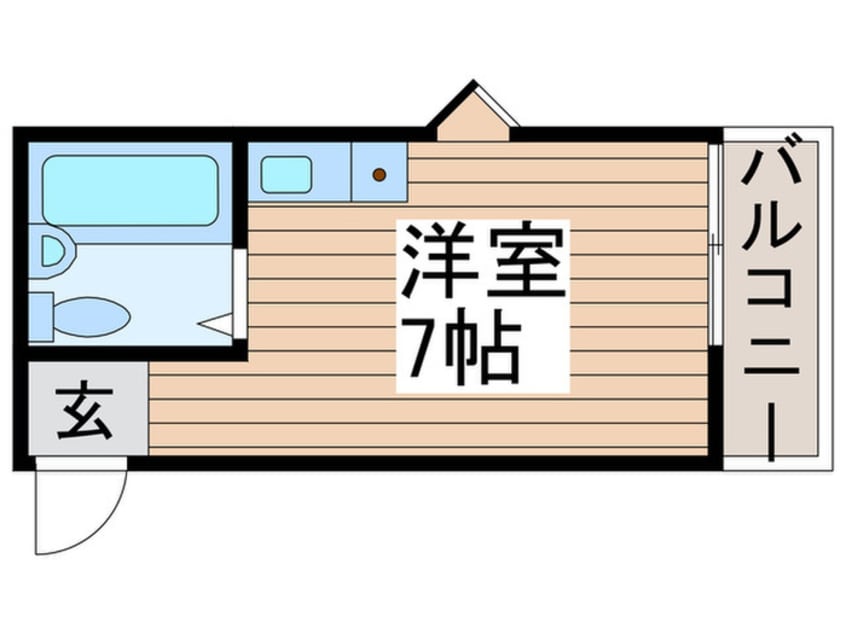 間取図 レガーロ行徳