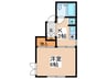 Ｔハイム 1Kの間取り