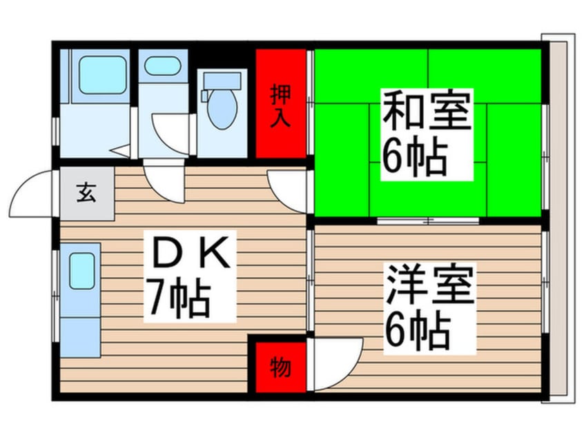 間取図 シテイハイムオ－クス