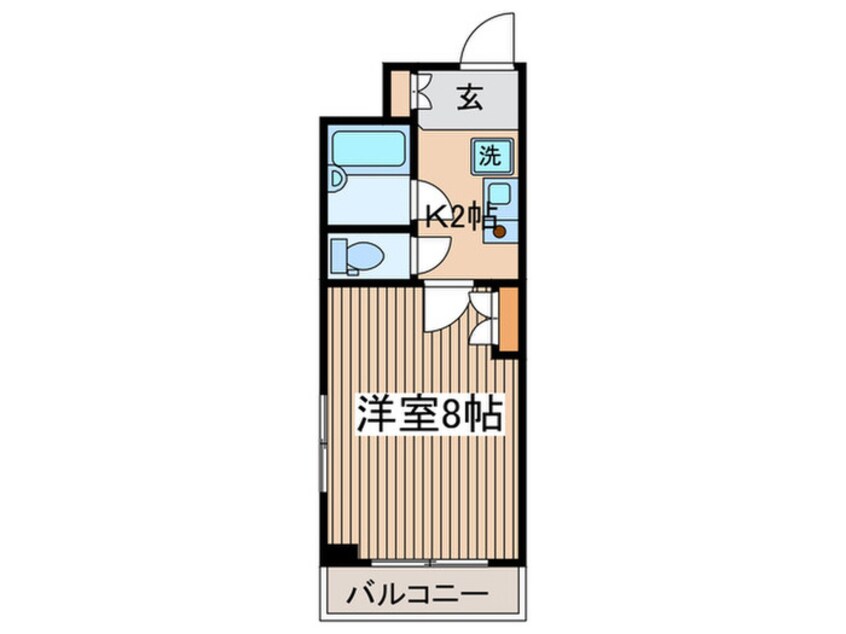 間取図 アドバンス拝島