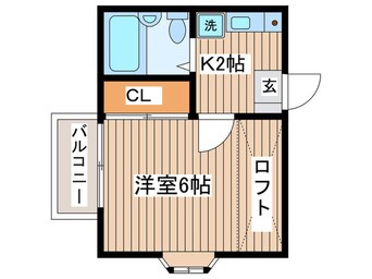 間取図 オートハイツ平塚