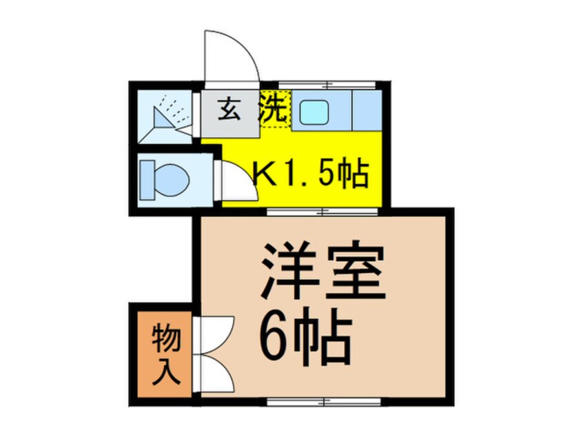 間取図 メゾン松風