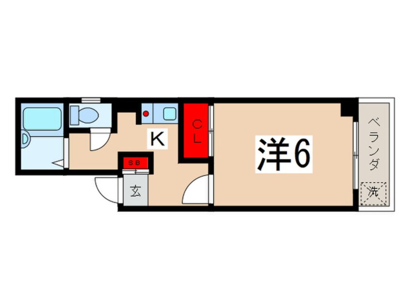 間取図 リバ－サイド藤