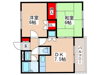 間取図 オービットⅡ