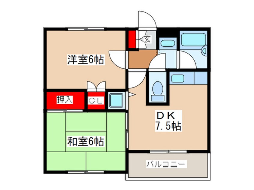 間取図 オービットⅡ