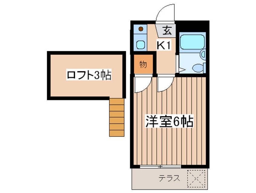 間取図 イ－ストフォ－レスト