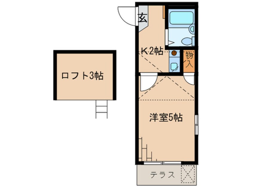 間取図 イ－ストフォ－レスト