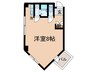 北野ビル 1Rの間取り