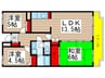 ベルウッド宮久保 3LDKの間取り
