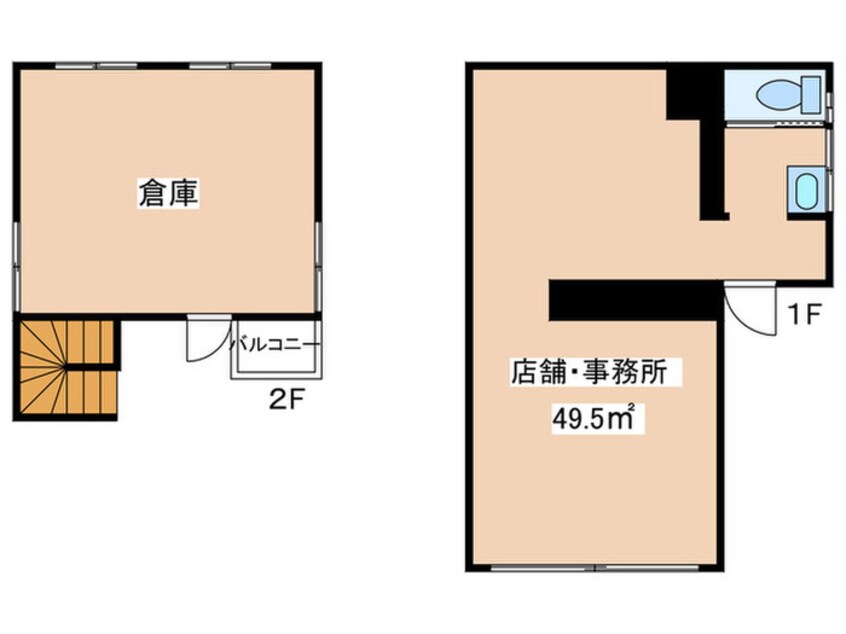 間取図 アサイビル