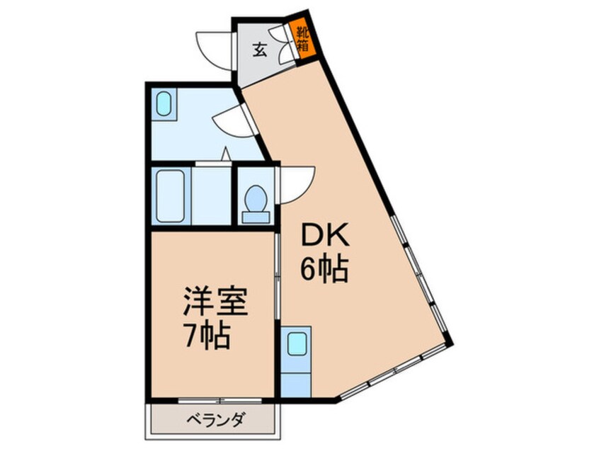 間取図 日成ビル