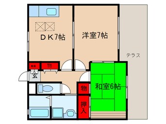 間取図 ヒルトップ石神井公園