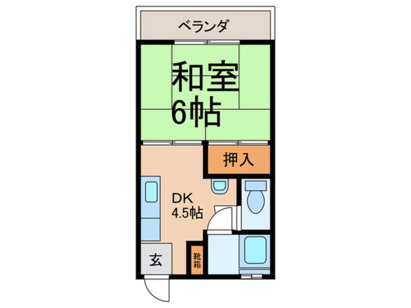 間取図 ミワハイム