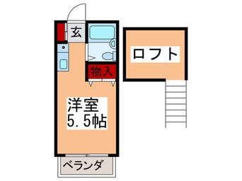 間取図 アビタシオン東伏見Ａ棟