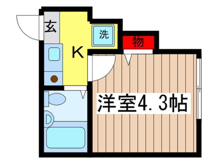 間取図 ラ・ヴィータ高円寺