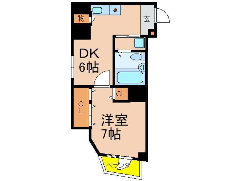 間取図 アストラル大森南