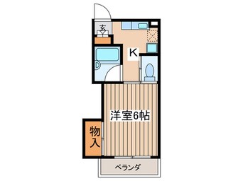 間取図 小島ハイツ２号