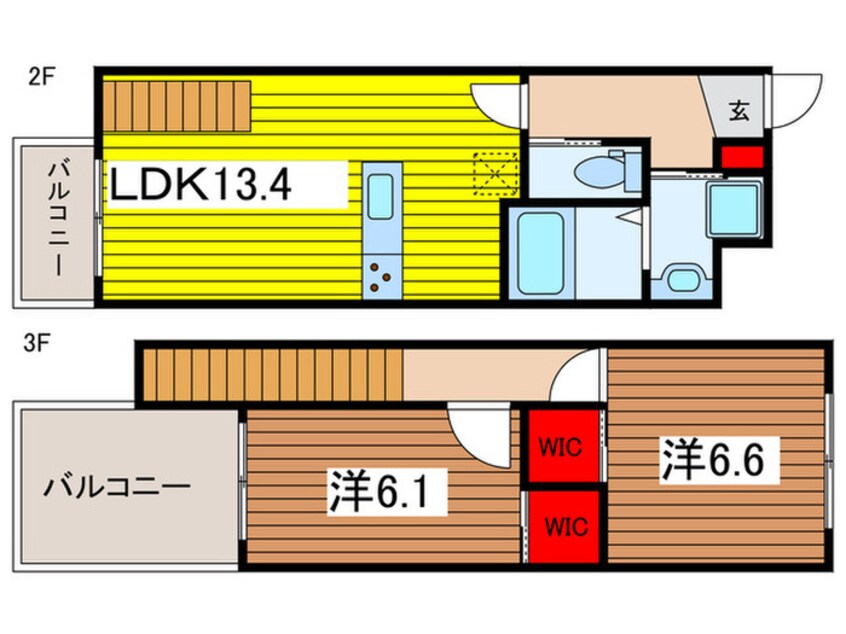 間取図 響