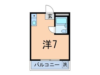 間取図 コ－ポヨコヤマ