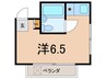 コ－ポヨコヤマ 1Rの間取り