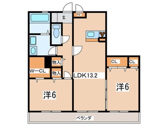 間取図 ル－フハウスＡ