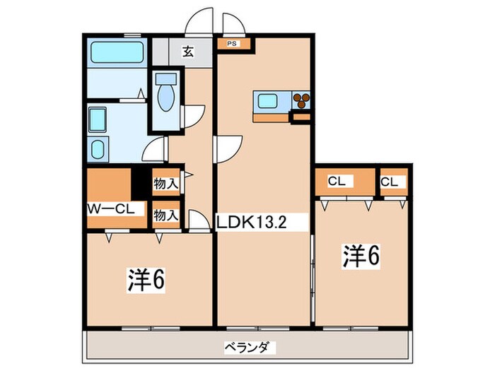 間取り図 ル－フハウスＡ