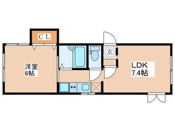 間取図 MODULOR阿佐谷南
