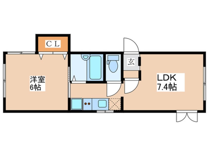 間取図 MODULOR阿佐谷南